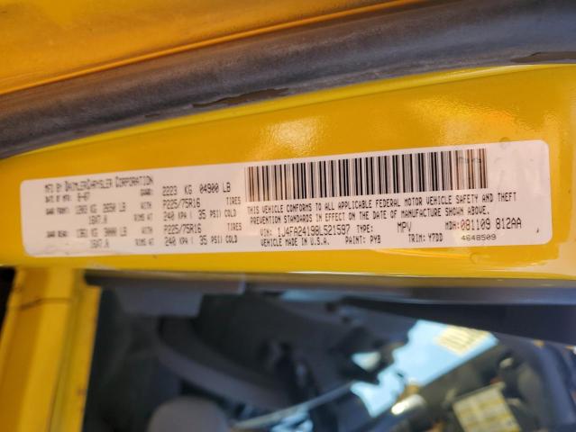 Photo 14 from auction – 2008 JEEP WRANGLER X with VIN 1J4FA24198L521597