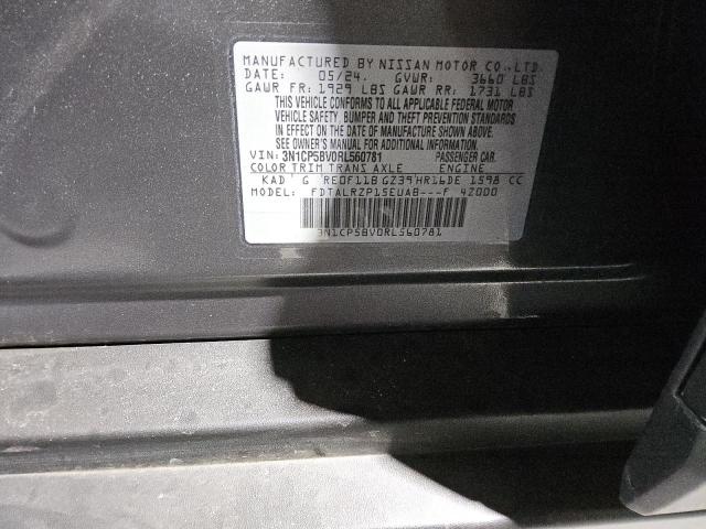 Photo 14 from auction – 2024 NISSAN KICKS S with VIN 3N1CP5BV0RL560781