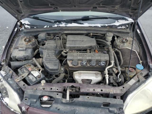 Photo 11 from auction – 2001 HONDA CIVIC LX with VIN JHMES16561S007578