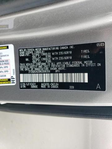 Photo 14 from auction – 2024 LEXUS NX 250 PRE with VIN 2T2GDCAZ0RC008356