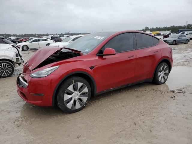 TESLA MODEL Y 2022 with VIN 7SAYGDEE0NA001698 - Photo from auction