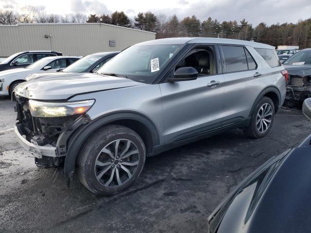 FORD EXPLORER S 2022 with VIN 1FM5K8GC8NGA77773 - Photo from auction