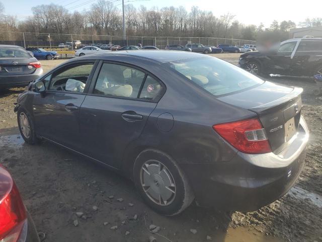 Photo 2 from auction – 2012 HONDA CIVIC HF with VIN 2HGFB2F6XCH318737