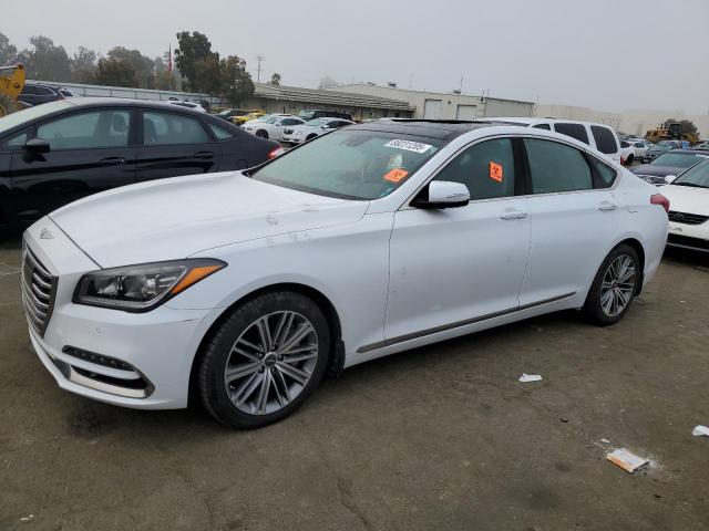 GENESIS G80 BASE 2018 with VIN KMHGN4JE7JU230920 - Photo from auction