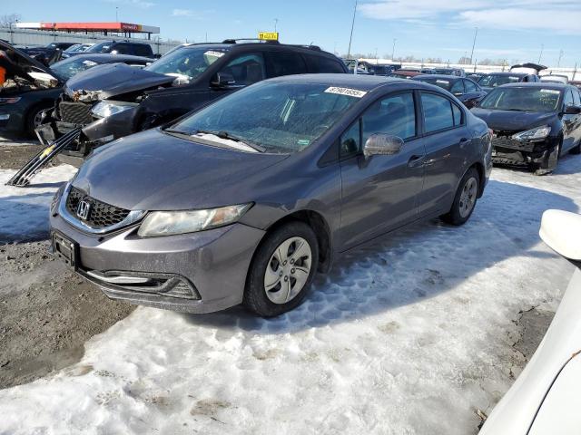 HONDA CIVIC LX 2015 with VIN 19XFB2F52FE066519 - Photo from auction