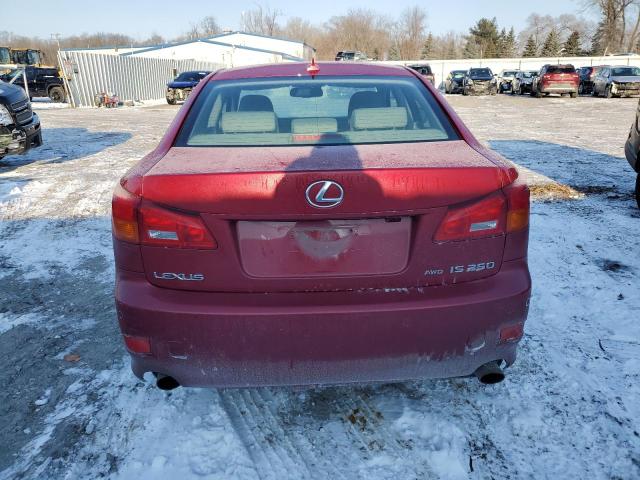 Photo 6 from auction – 2008 LEXUS IS 250 with VIN JTHCK262585019054
