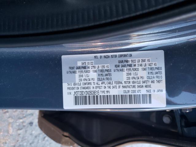 Photo 14 from auction – 2022 MAZDA CX-9 GRAND with VIN JM3TCBDY0N0608616