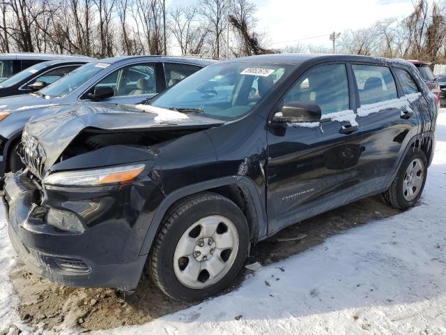 JEEP CHEROKEE S 2014 with VIN 1C4PJLAB1EW104790 - Photo from auction