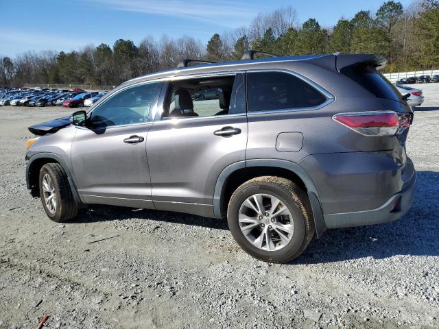 Photo 2 from auction – 2015 TOYOTA HIGHLANDER with VIN 5TDJKRFH1FS220589