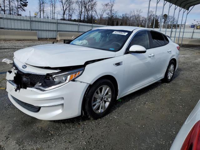 KIA OPTIMA LX 2018 with VIN 5XXGT4L36JG213229 - Photo from auction