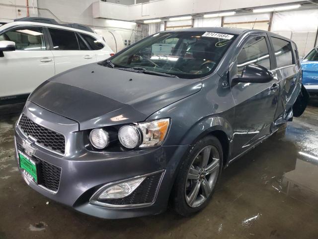 CHEVROLET SONIC RS 2013 with VIN 1G1JG6SB7D4171126 - Photo from auction