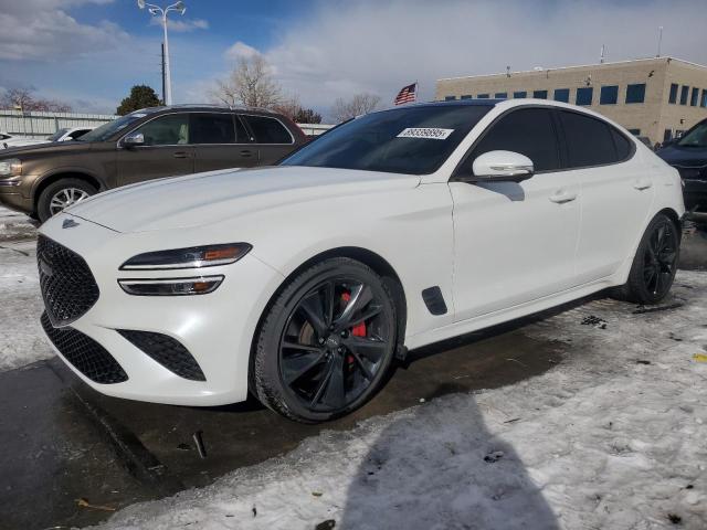 GENESIS G70 BASE 2022 with VIN KMTG54TE0NU092761 - Photo from auction