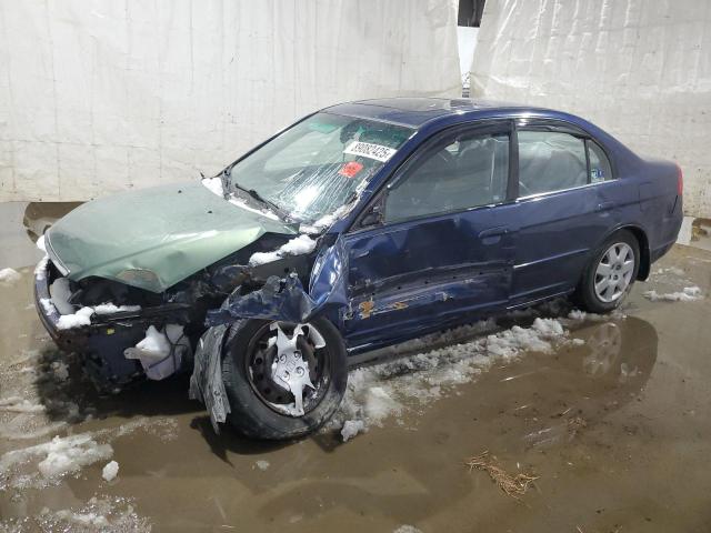 HONDA CIVIC 2001 with VIN 1HGES267X1L069263 - Photo from auction