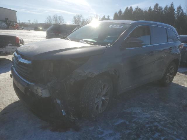 TOYOTA HIGHLANDER 2014 with VIN 5TDJKRFHXES023855 - Photo from auction