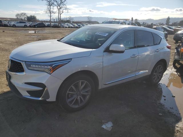ACURA RDX TECHNO 2021 with VIN 5J8TC1H5XML001477 - Photo from auction