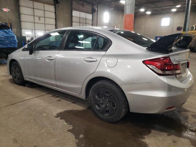 Photo 2 from auction – 2013 HONDA CIVIC LX with VIN 19XFB2F50DE095093
