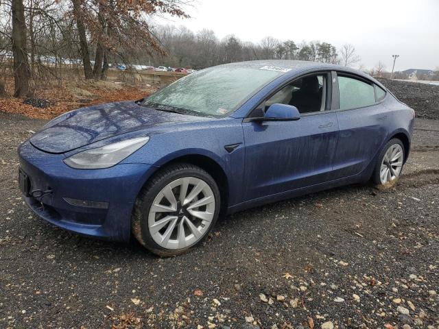 TESLA MODEL 3 2022 with VIN 5YJ3E1EA6NF285575 - Photo from auction