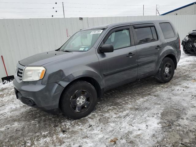 HONDA PILOT LX 2012 with VIN 5FNYF4H21CB069901 - Photo from auction