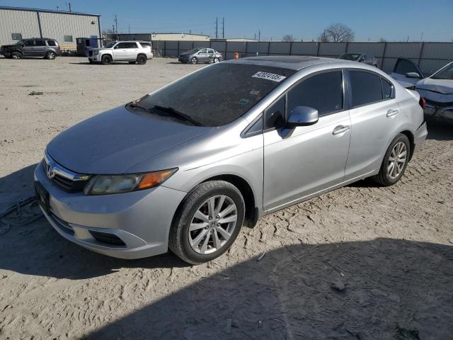 HONDA CIVIC EX 2012 with VIN 2HGFB2F87CH602151 - Photo from auction