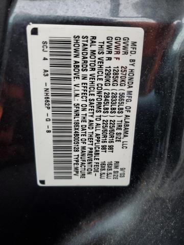 Photo 14 from auction – 2004 HONDA ODYSSEY EX with VIN 5FNRL186X4B005128