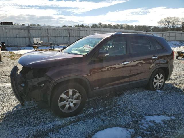 KIA SORENTO LX 2013 with VIN 5XYKTCA61DG376937 - Photo from auction