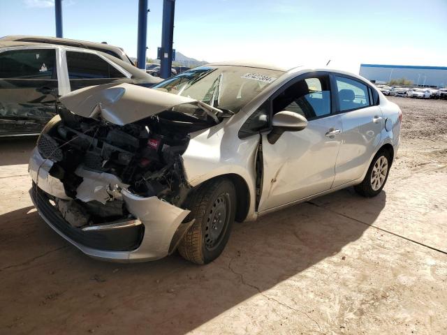 KIA RIO LX 2016 with VIN KNADM4A37G6572225 - Photo from auction