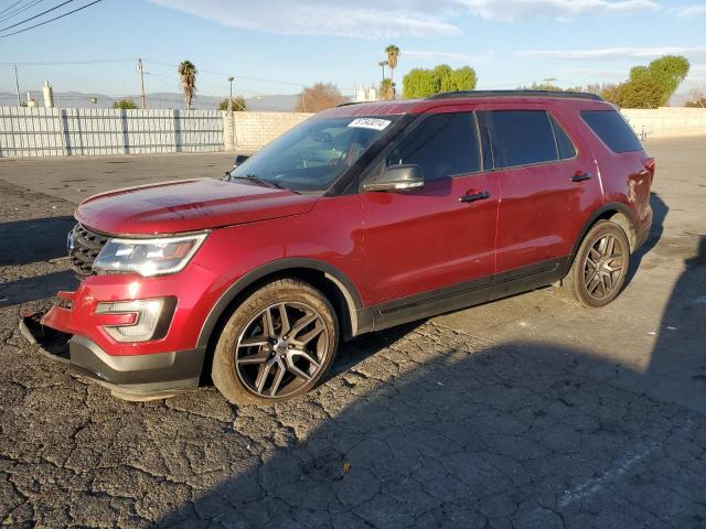 FORD EXPLORER S 2017 with VIN 1FM5K8GT4HGD89495 - Photo from auction