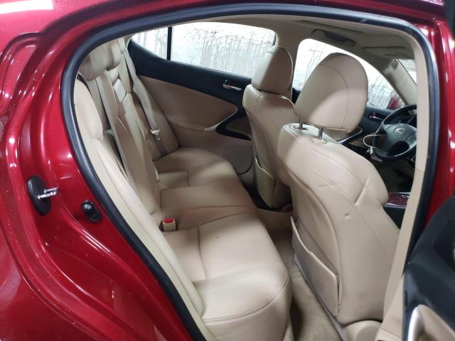 Photo 10 from auction – 2006 LEXUS IS 250 with VIN JTHCK262765001796