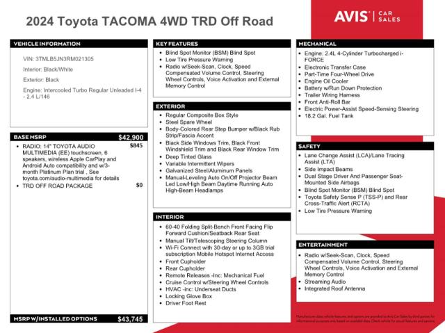 Photo 13 from auction – 2024 TOYOTA TACOMA DOU with VIN 3TMLB5JN3RM021305
