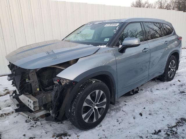 Photo 1 from auction – 2021 TOYOTA HIGHLANDER with VIN 5TDHZRBH0MS059505