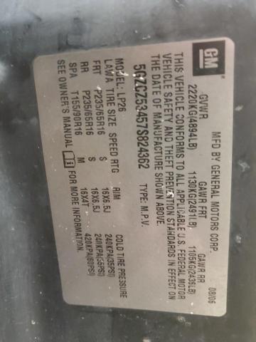 Photo 14 from auction – 2007 SATURN VUE with VIN 5GZCZ53457S824362