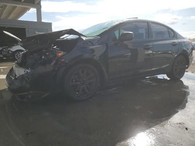 HONDA CIVIC EXL 2012 with VIN 2HGFB2F92CH527240 - Photo from auction