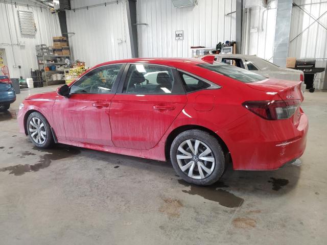 Photo 2 from auction – 2025 HONDA CIVIC LX with VIN 2HGFE2F26SH103648