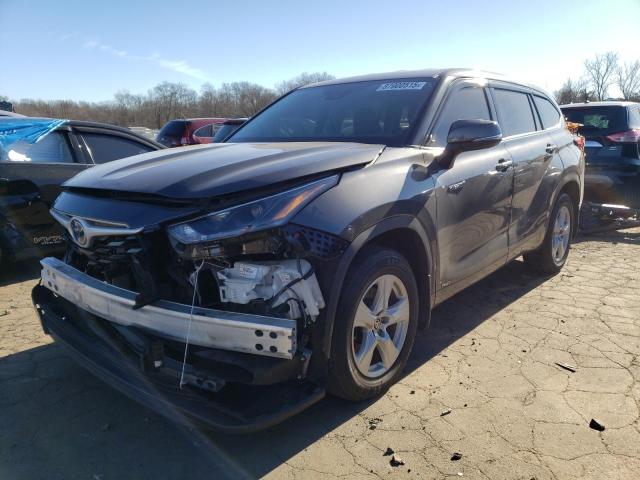 TOYOTA HIGHLANDER 2021 with VIN 5TDBBRCH2MS047476 - Photo from auction