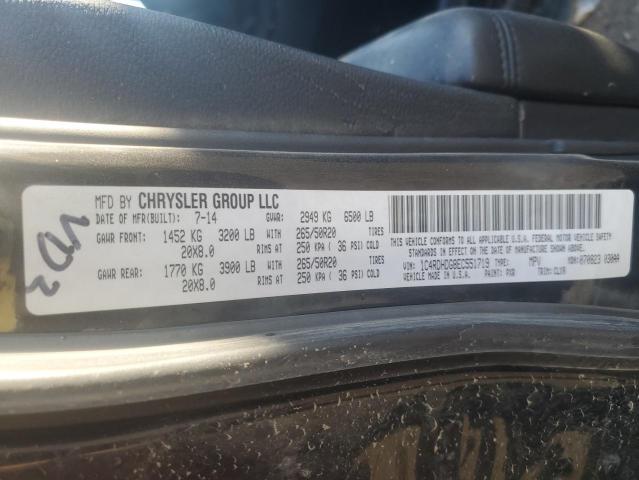 Photo 14 from auction – 2014 DODGE DURANGO LI with VIN 1C4RDHDG8EC551719