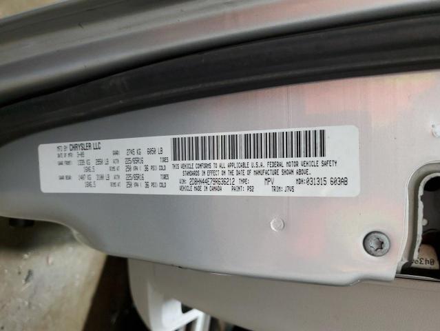 Photo 14 from auction – 2009 DODGE GRAND CARA with VIN 2D8HN44E79R636212