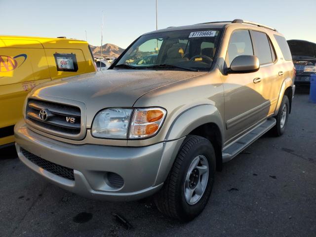 TOYOTA SEQUOIA SR 2001 with VIN 5TDZT34AX1S048641 - Photo from auction