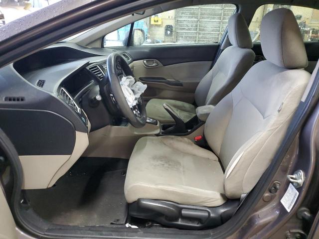 Photo 7 from auction – 2013 HONDA CIVIC LX with VIN 2HGFB2F53DH573402
