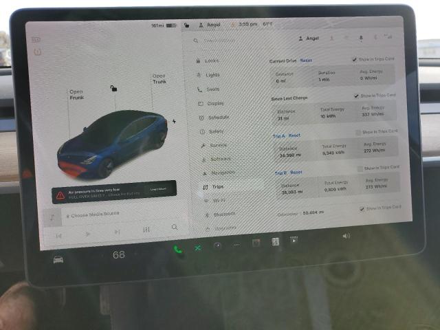 Photo 9 from auction – 2021 TESLA MODEL 3 with VIN 5YJ3E1EB4MF939013
