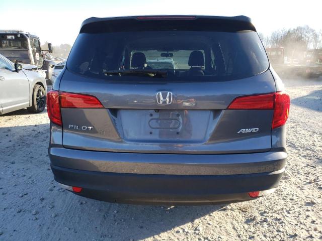 Photo 6 from auction – 2017 HONDA PILOT LX with VIN 5FNYF6H16HB080984
