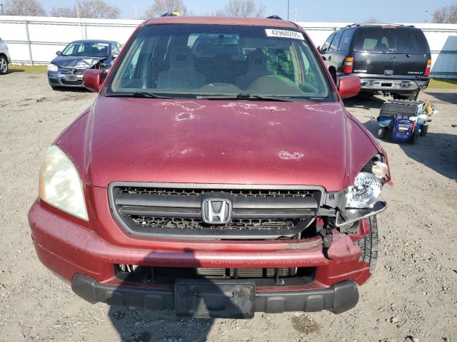 Photo 5 from auction – 2005 HONDA PILOT EX with VIN 2HKYF18435H558563