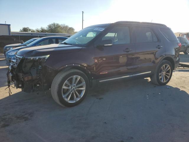 FORD EXPLORER X 2018 with VIN 1FM5K7D86JGA52231 - Photo from auction