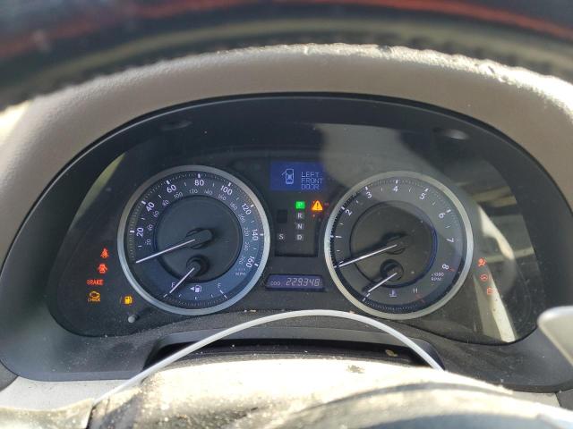 Photo 9 from auction – 2011 LEXUS IS 250 with VIN JTHBF5C27B5150662