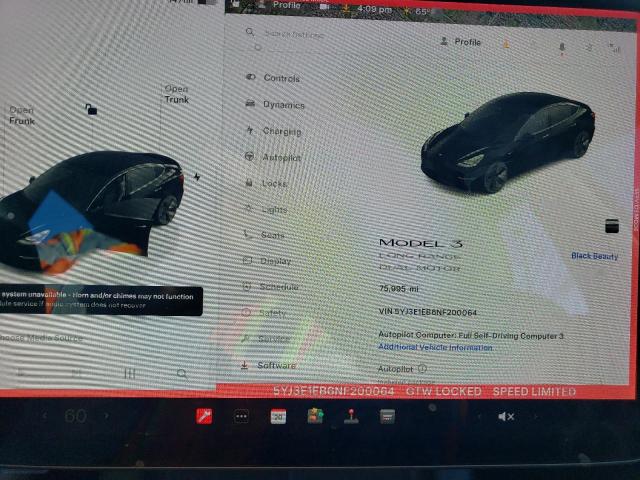 Photo 9 from auction – 2022 TESLA MODEL 3 with VIN 5YJ3E1EB6NF200064