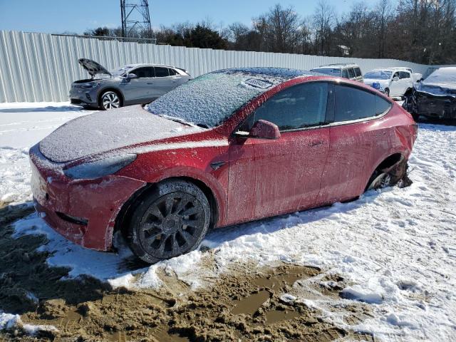 TESLA MODEL Y 2021 with VIN 5YJYGDEE6MF074489 - Photo from auction