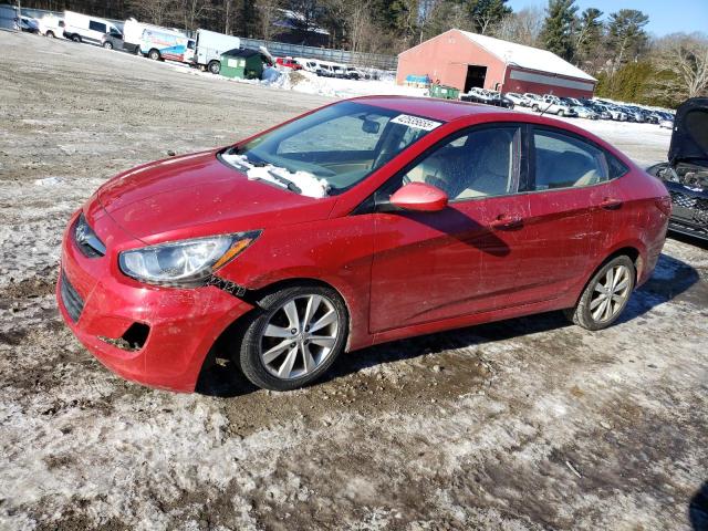 HYUNDAI ACCENT GLS 2012 with VIN KMHCU4AE1CU115461 - Photo from auction