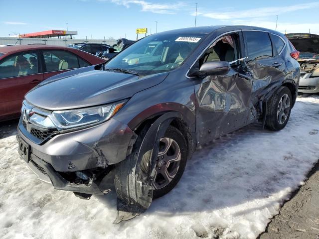 HONDA CR-V EX 2018 with VIN 7FARW2H59JE090113 - Photo from auction