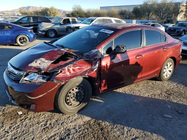 HONDA CIVIC LX 2012 with VIN 2HGFB2F53CH552645 - Photo from auction
