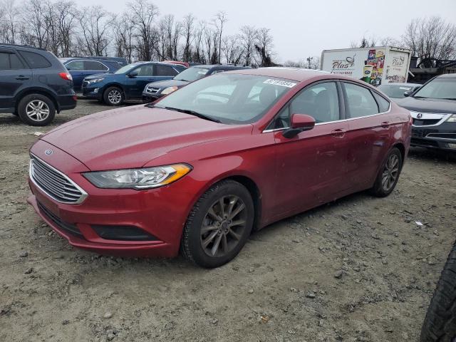 FORD FUSION SE 2017 with VIN 3FA6P0HDXHR198133 - Photo from auction
