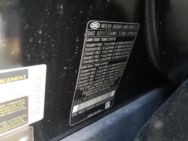 Photo 14 from auction – 2017 LAND ROVER DISCOVERY with VIN SALRHBBV0HA028772
